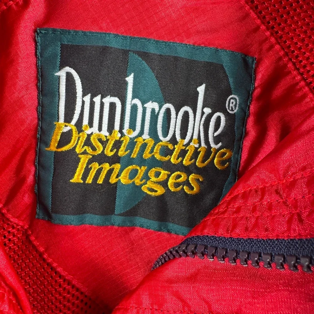 Vintage Dunbrooke Windbreaker Womens M Navy Fiddlers Green Eugene Oregon Golf